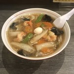 麺食堂 ムラナカ - エビ旨煮そば