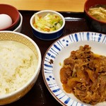すき家 - 牛皿定食