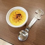 ポモドーロ - デザート＆ドリンクセット　+205円　の　クリームブリュレ　