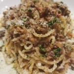 Bistro Tarto - A5ランク黒毛和牛のボロネーゼ。コスパが良すぎて心配になるレベル。