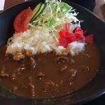 たなぽん食堂 - 牛すじカレー丼