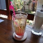 シイ ハウス - 桃ジンジャー！白桃と甘口ジンジャー。混ぜ混ぜして飲みます(*^^*)