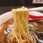 ほそ川 - 醤油ラーメン・麺