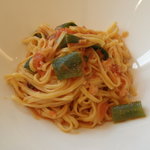 イル ギオットーネ - タコと九条ネギのパスタ軽いトマトソース