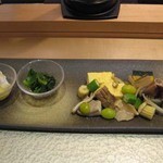 新和食 元永 - ２０種類の素材を使った野菜の炊き合わせや旬の前菜