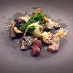 Ode - 中には尾崎牛と鰯のタルタルが♡