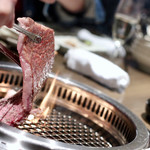 焼肉 大河 - チラリ