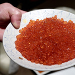 焼肉 大河 - 最高級のいくらの登場