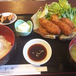 お食事処かなめ - カキフライ定食