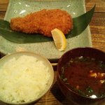 かつ吉 野庵 - 特吟上ロースかつ定食１８００円