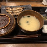 しんぱち食堂 - 3羽いわし定食