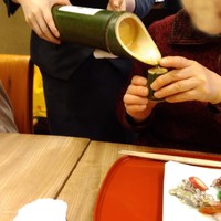 京都和久傳 - 振る舞い酒