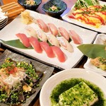 Sushi Izakaya Taroumaru - 3500円コース