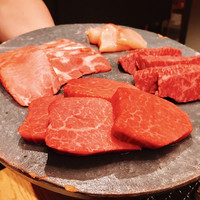 焼肉すどう 春吉 - 今日も赤身の連続に『天草大王のささみ焼き河豚風』様ってチャレンジしたね～
