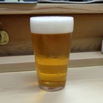 家庭料理 小川 - 生ビール