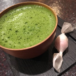 岡半 - 食後のお抹茶