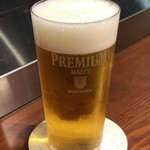 Teppanyaki Hiyori - ビール（600円）