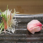 鮨 山浦 - 瀬戸内真鯛　酒塩