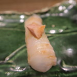 鮨 山浦 - 青森鮃　肝昆布出汁