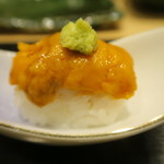 鮨 山浦 - 蝦夷バフンウニ