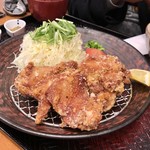 大戸屋 - 香味唐揚げ定食　￥880→ザクザク美味しい。