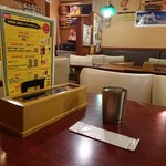 プルジャ ダイニング - ・紙オシボリになっていた