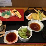 黒潮 - 寿司 天ぷら御膳 2,000円