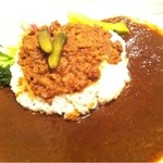 新宿ボルコ - キーマカレー900円