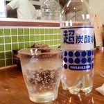 ピッツェリア ダ マッシモ - 炭酸水(150円)えす。