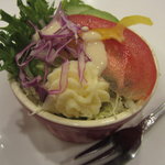 アザミ - セットのサラダ