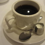 アザミ - セット　食後のコーヒー　浅煎り