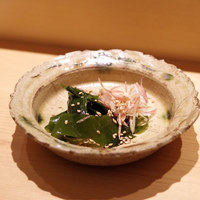鮨 さいとう - わかめ・みょうが