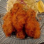 とんかつ檍 - カキフライ