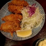 とんかつ檍 - エビフライ単品