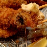 とんかつ檍 - カキフライ