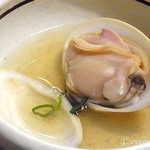 豚しゃぶ しくら - はまぐりのお吸い物