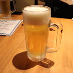 串かつ居酒屋 大須とんとん - 生ビール