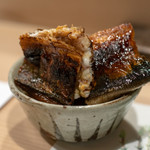 うを徳 - 2019.3 浜名湖天然鰻蒲焼きミニ丼