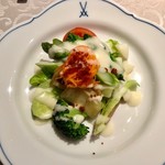 銀座 ひらやま - 2019.1.  季節のサラダ