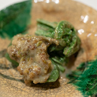 うを徳 - 2019.3 山形コゴミ、蓬麩、フキ味噌、新ごぼう、若ごぼう（葉ごぼう）、タケノコ