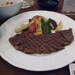 レストラン リビエラ東京 - 牛網焼きステーキ