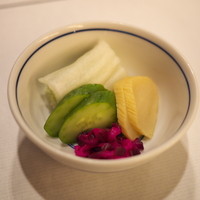 鰻割烹 伊豆栄 本店 - 香の物
