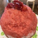 雪みるく - 生ブラッドオレンジ   ハーフ700円