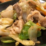 Futabashokudou - 肉野菜炒め