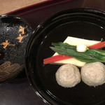 日本料理 子孫 - 美しい彩りと、美しい椀。。。目でしっかりと楽しめます(о´∀`о)