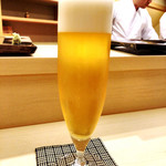 日本橋蛎殻町 すぎた - 生ビール