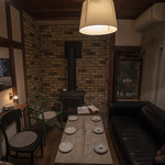 るふらん - 薪ストーブの部屋。