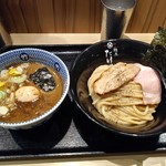 京都 麺屋たけ井 - 味玉つけ麺小220g1010円