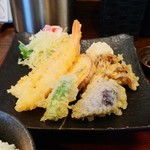 Umai Monya Sakura - 天ぷら盛り。