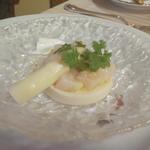 リストランテ ラ・バリック トウキョウ - ホワイトアスパラの前妻